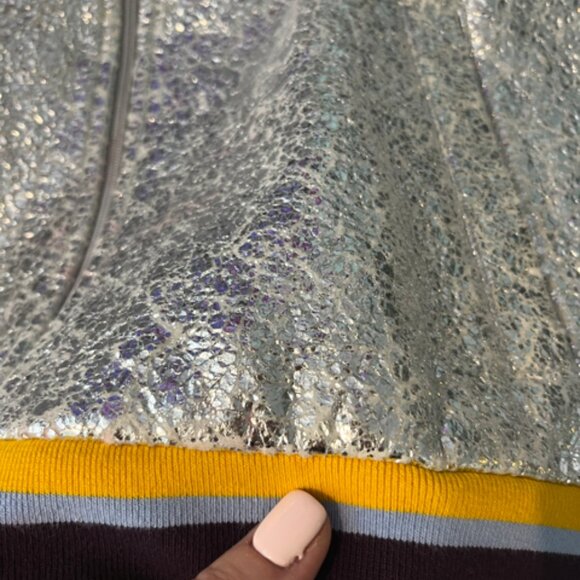 Silver Juicy Couture Bomber - Picture 13 of 14